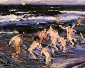 华金索罗利亚巴斯蒂达 - Ninos En El Mar